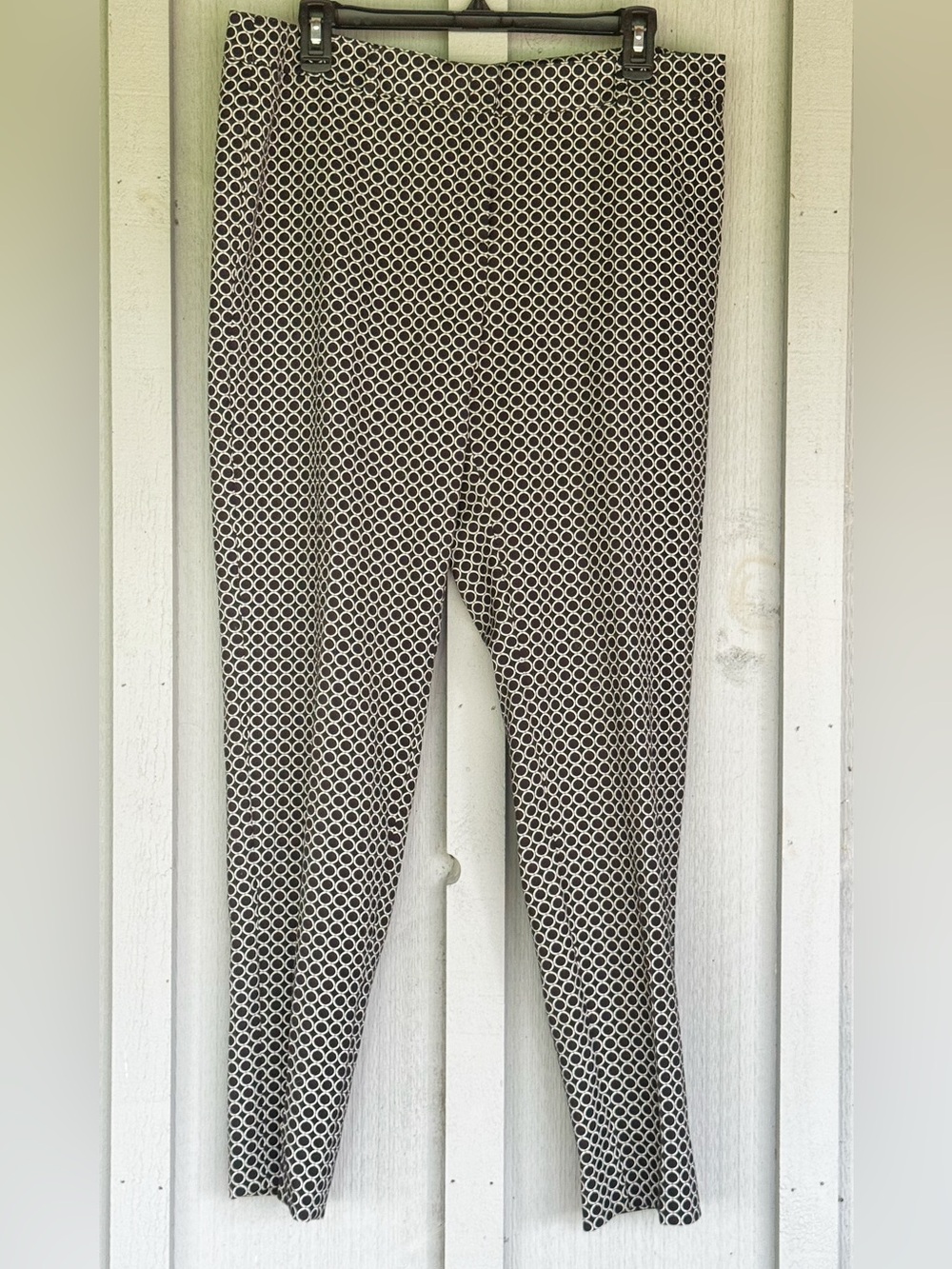 Akris Punto Black White Graphic Prints Pants - 12
